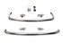 Stainless Steel Bumper Set - Front & Rear - TR4 - RF4229 - 1